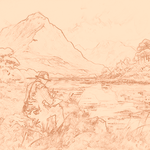 Sepia sketch