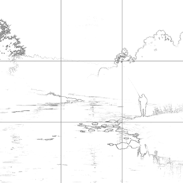 Sketch with grid