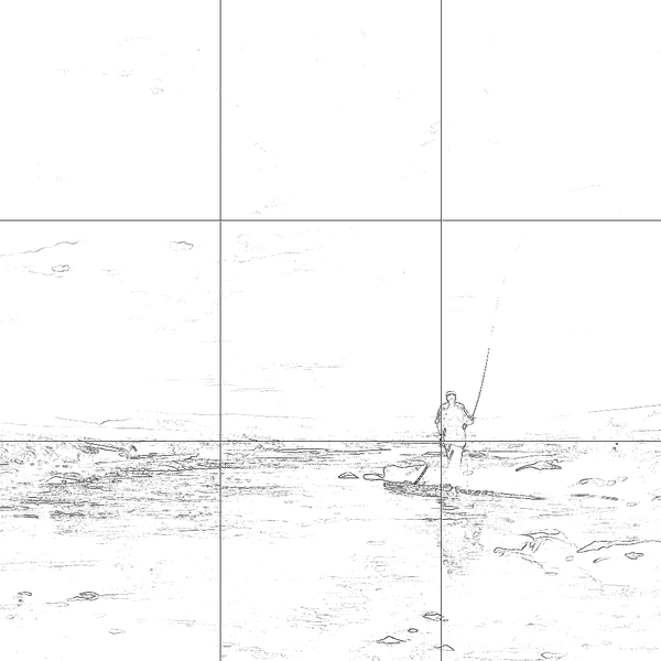 Sketch with grid