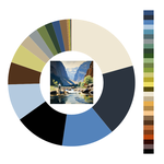 Colour wheel / palette