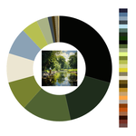 Colour wheel / palette