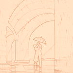 Sepia sketch
