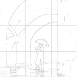 Sketch with grid