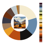 Colour wheel / palette