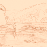 Sepia sketch