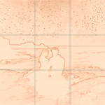 Sepia sketch with grid