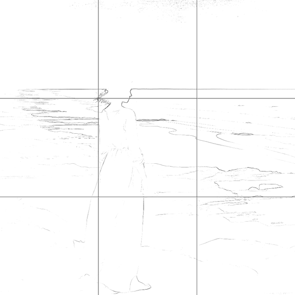 Sketch with grid