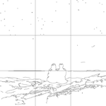 Line drawing with grid