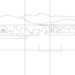 Line drawing with grid