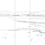 Line drawing with grid