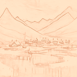 Sepia sketch