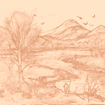 Sepia sketch