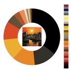 Colour wheel / palette