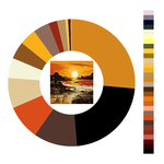 Colour wheel / palette