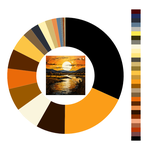 Colour wheel / palette