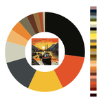 Colour wheel / palette