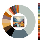 Colour wheel / palette