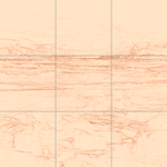 Sepia sketch with grid