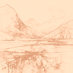 Sepia sketch