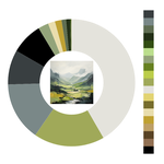 Colour wheel / palette