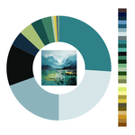 Colour wheel / palette