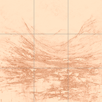 Sepia sketch with grid