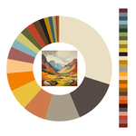 Colour wheel / palette