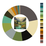 Colour wheel / palette