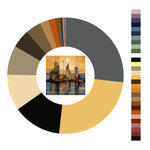 Colour wheel / palette