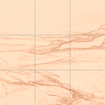 Sepia sketch with grid