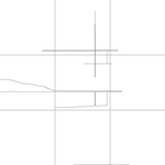 Line drawing with grid