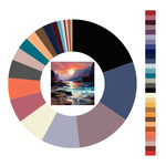 Colour wheel / palette