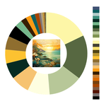 Colour wheel / palette