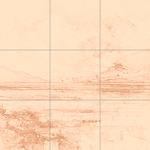 Sepia sketch with grid