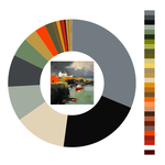 Colour wheel / palette