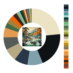 Colour wheel / palette