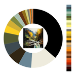 Colour wheel / palette