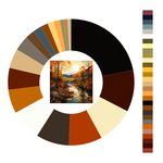 Colour wheel / palette