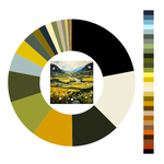 Colour wheel / palette