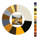 Colour wheel / palette