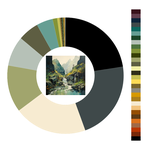 Colour wheel / palette