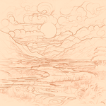 Sepia sketch