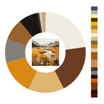 Colour wheel / palette