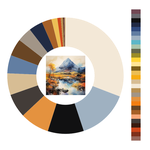 Colour wheel / palette