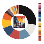 Colour wheel / palette