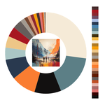 Colour wheel / palette