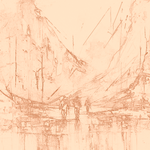 Sepia sketch