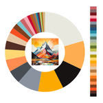 Colour wheel / palette