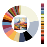 Colour wheel / palette