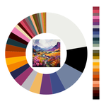 Colour wheel / palette